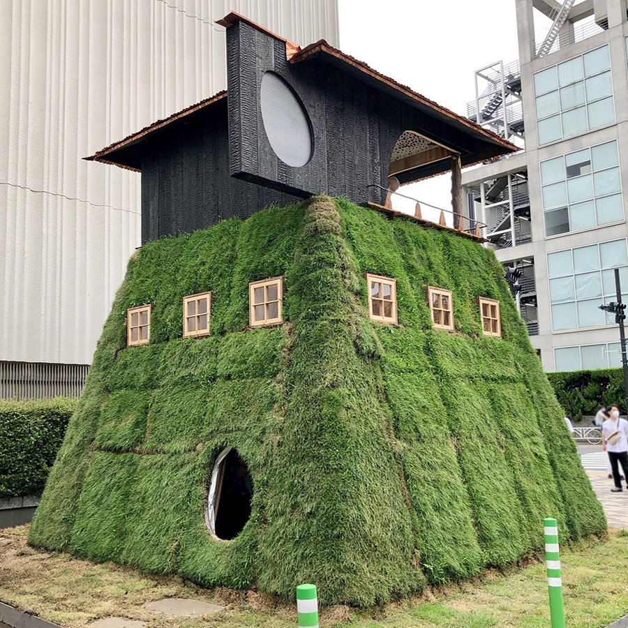 工学院大学 藤森 照信特任教授が設計した茶室 五庵 完成 建築学部生が制作協力 21年度のお知らせ 工学院大学 工学院大学 藤森 照信特任教授が設計した茶室 五庵 完成 建築学部生が制作協力 21年度のお知らせ 工学院大学