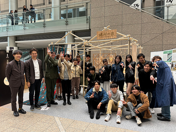 建築学部 鈴木研究室が、「次世代を担うデザイン展 2023」にて