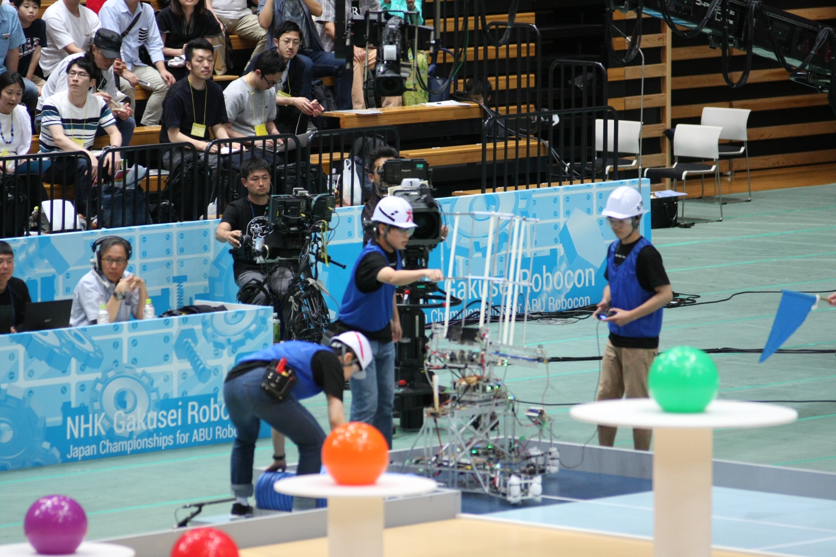 工学院大学ロボットプロジェクトがNHK学生ロボコン2017で大健闘