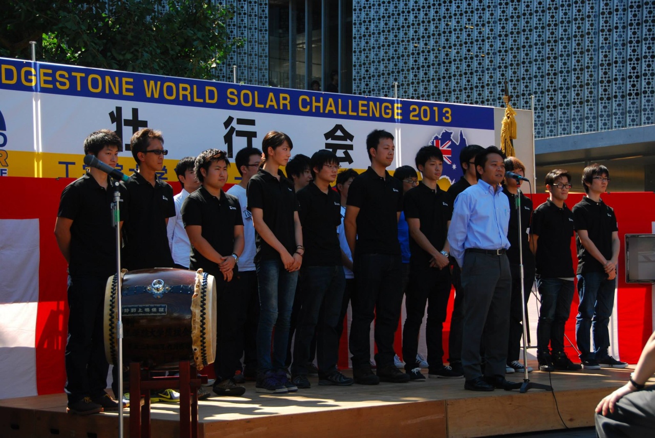 ソーラーカープロジェクトの世界大会出場に向けて壮行会を開催しました
