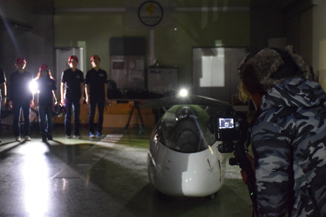 ソーラーチームが「2019 Bridgestone World Solar Challenge」のティザームービー撮影に協力しました