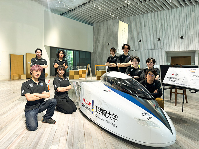 ソーラーチームが「碧つなぐグローバルコミュニティ」に出展